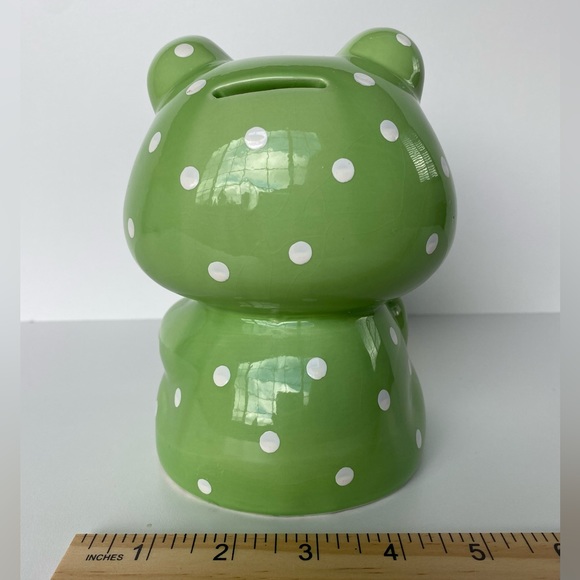 Lucky Frog Coin Bank - Picture 2 of 7